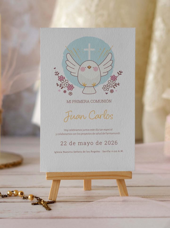 Tarjetones Solidarios de Comunión